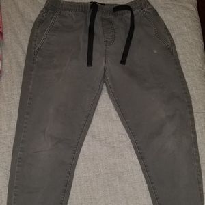 Denizen Levis Jogger Pants Mens Small Gray Drawstring